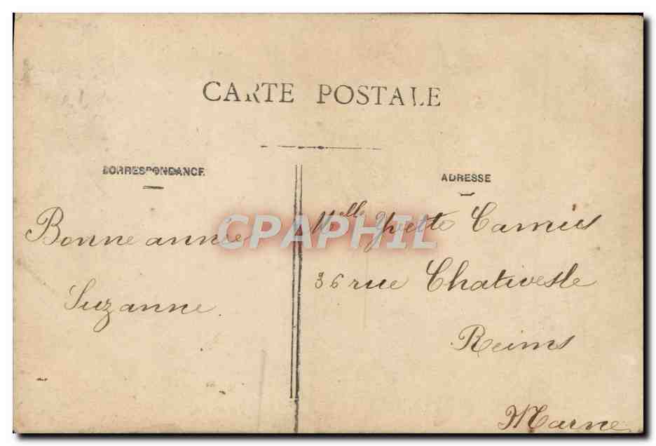 CPA Fantaisie Enfant — Rückseite