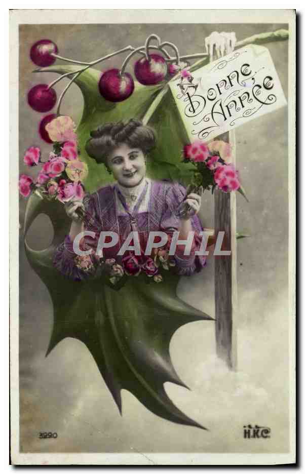 CPA Fantaisie Femme 