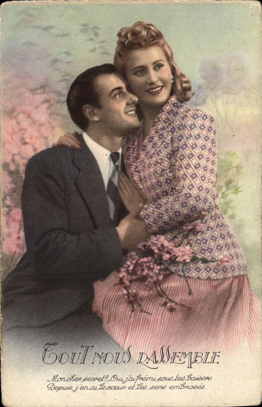 CPA Fantaisie Femme 