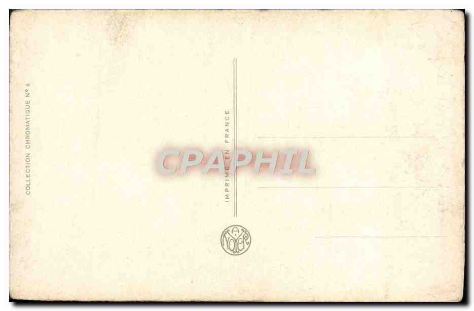 CPA Fantaisie Femme  — Verso