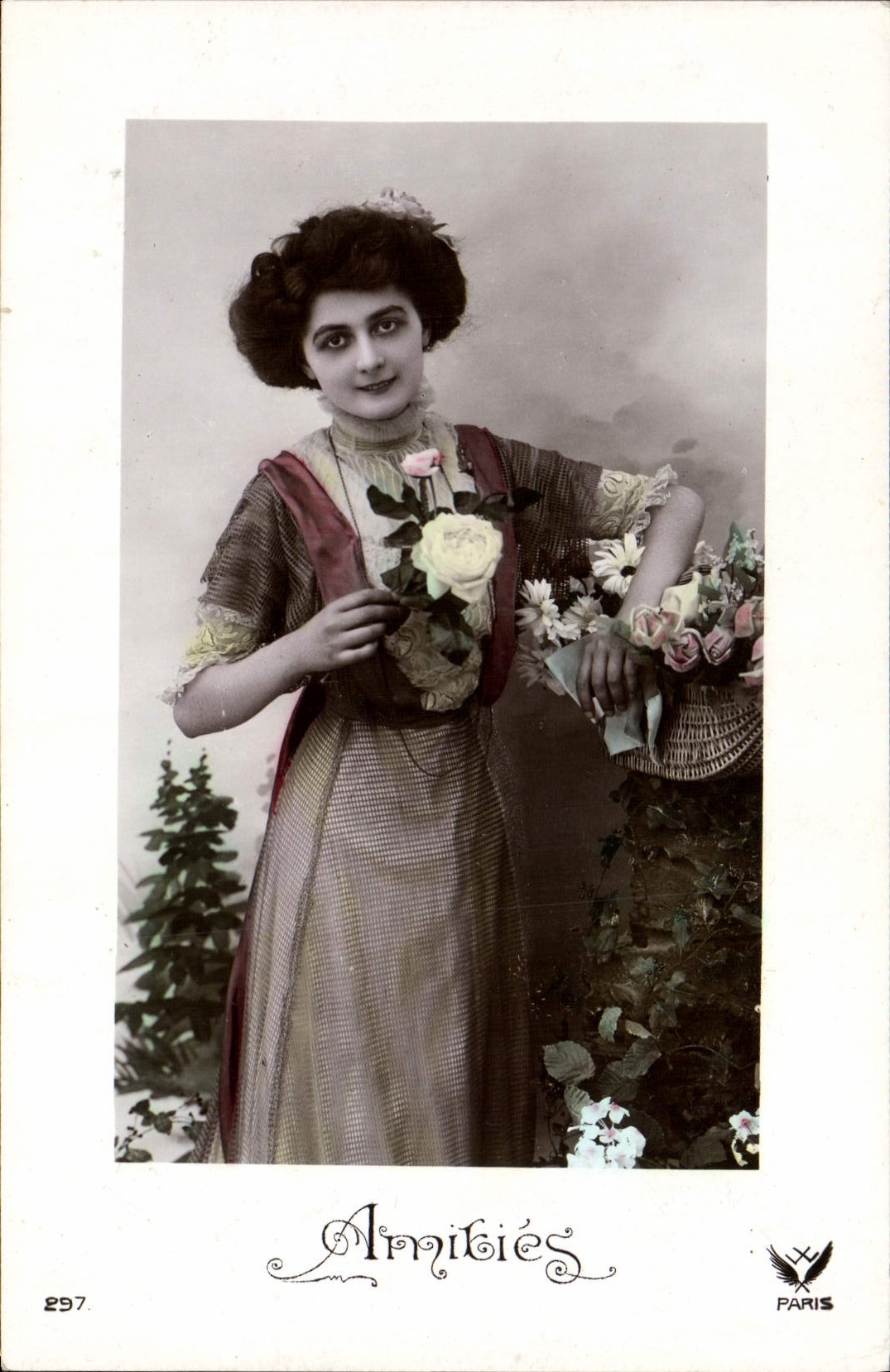 CPA Fantaisie Femme 