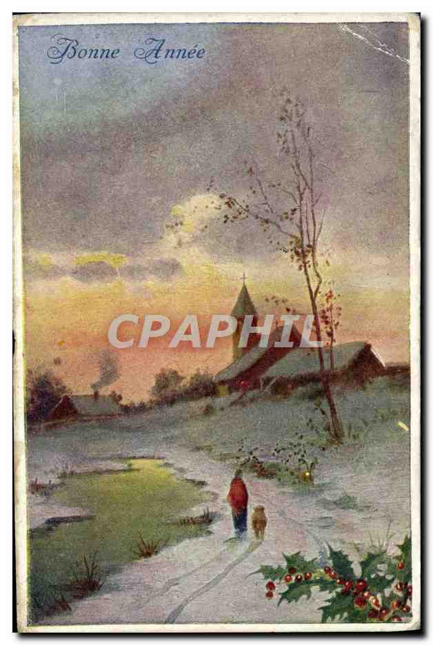 CPA Fantaisie Bonen annee