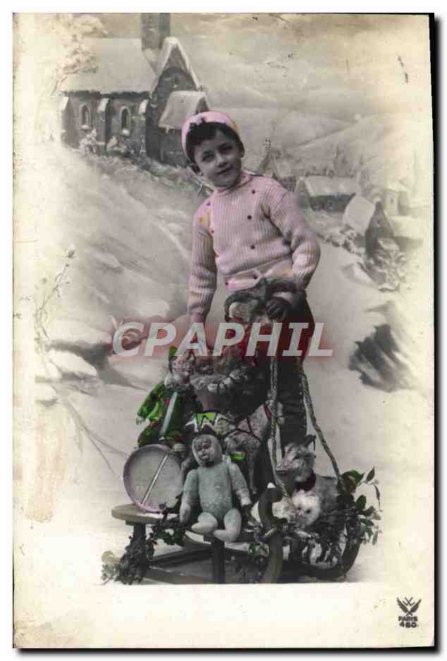 CPA Fantaisie Enfant Poupee