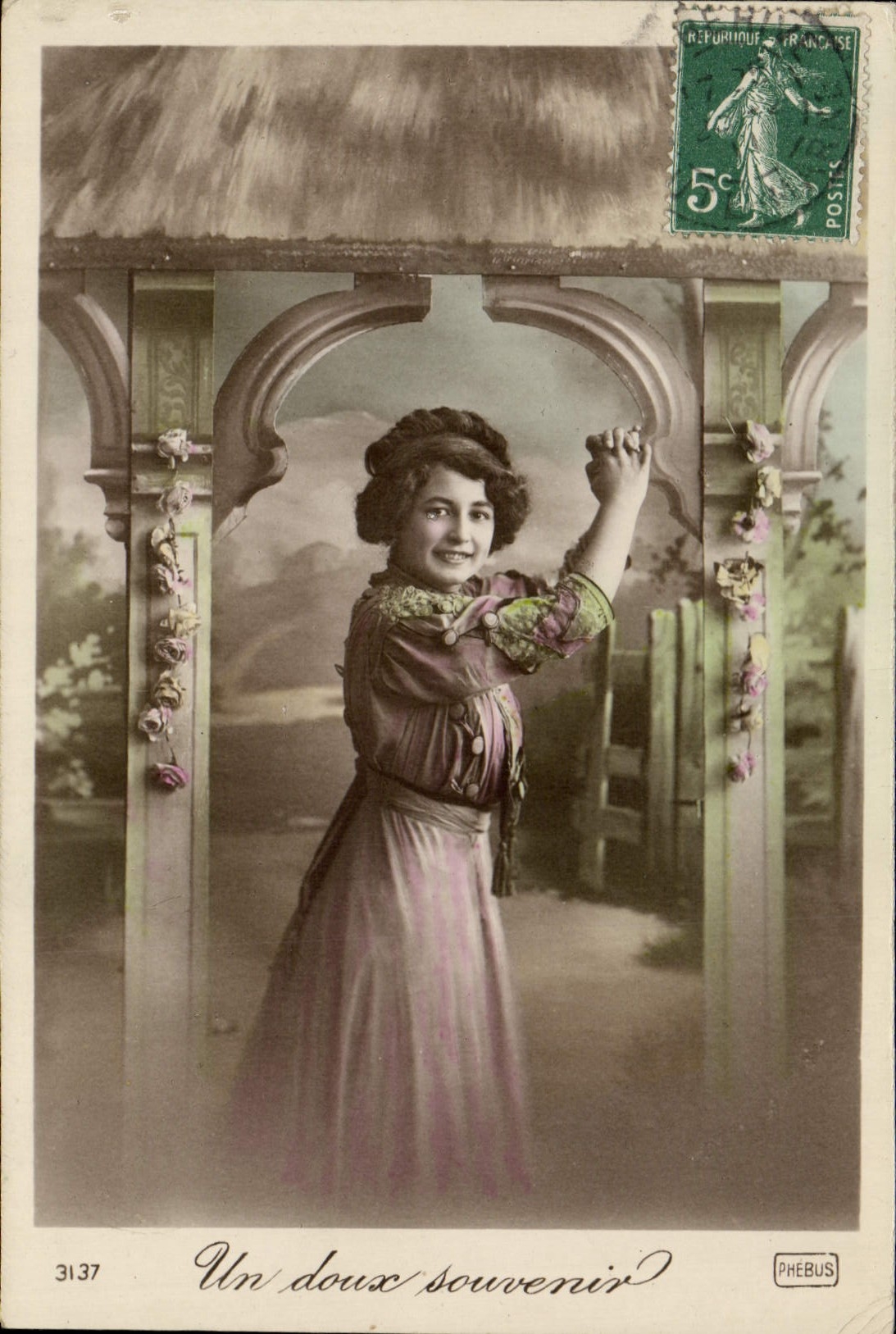 CPA Fantaisie Femme 