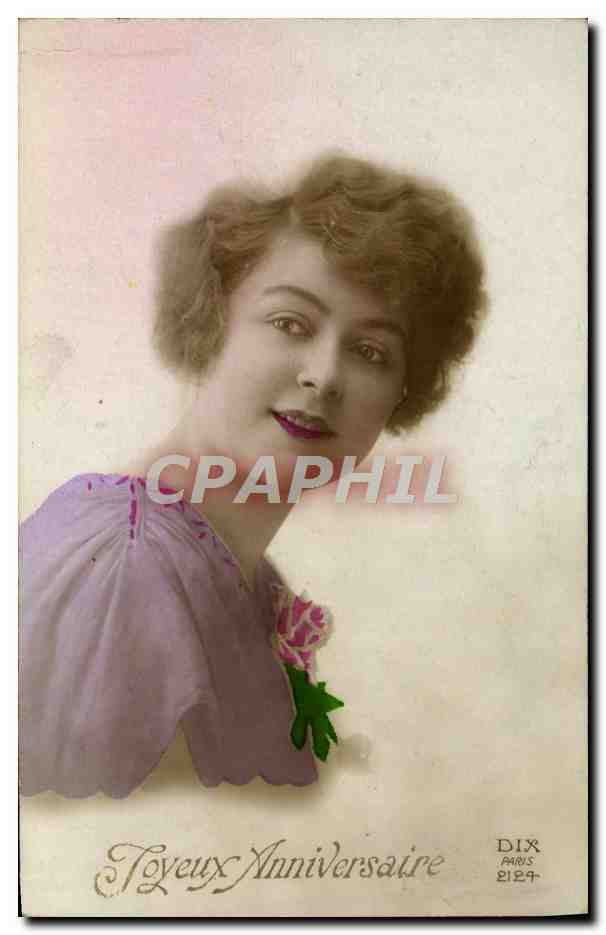 Jeune femme — Anniversaire — DIX PARIS 2129