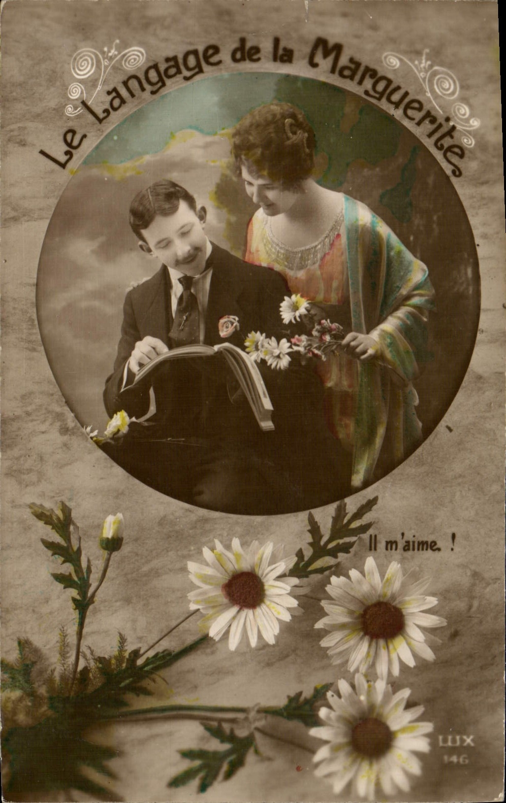 CPA Fantaisie Femme Fleurs 
