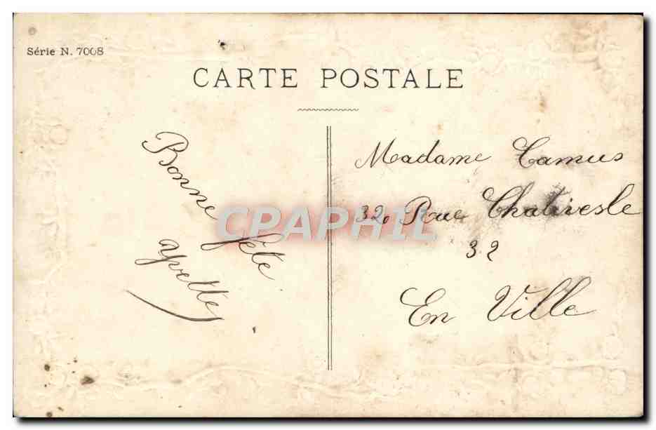 CPA Fantaisie Enfant  — Rückseite