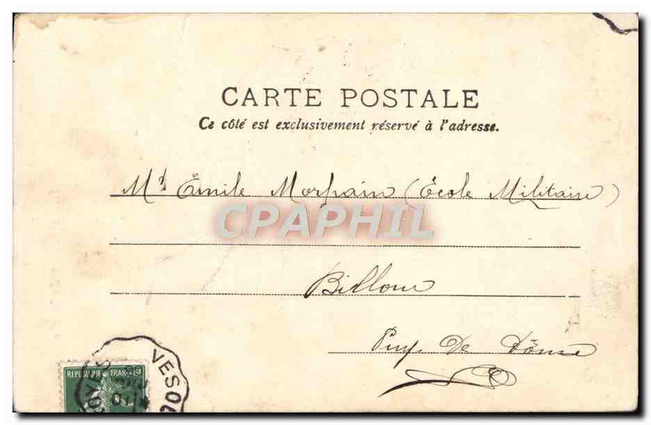 CPA Fantaisie Femme Les charmes de la vie  — Rückseite