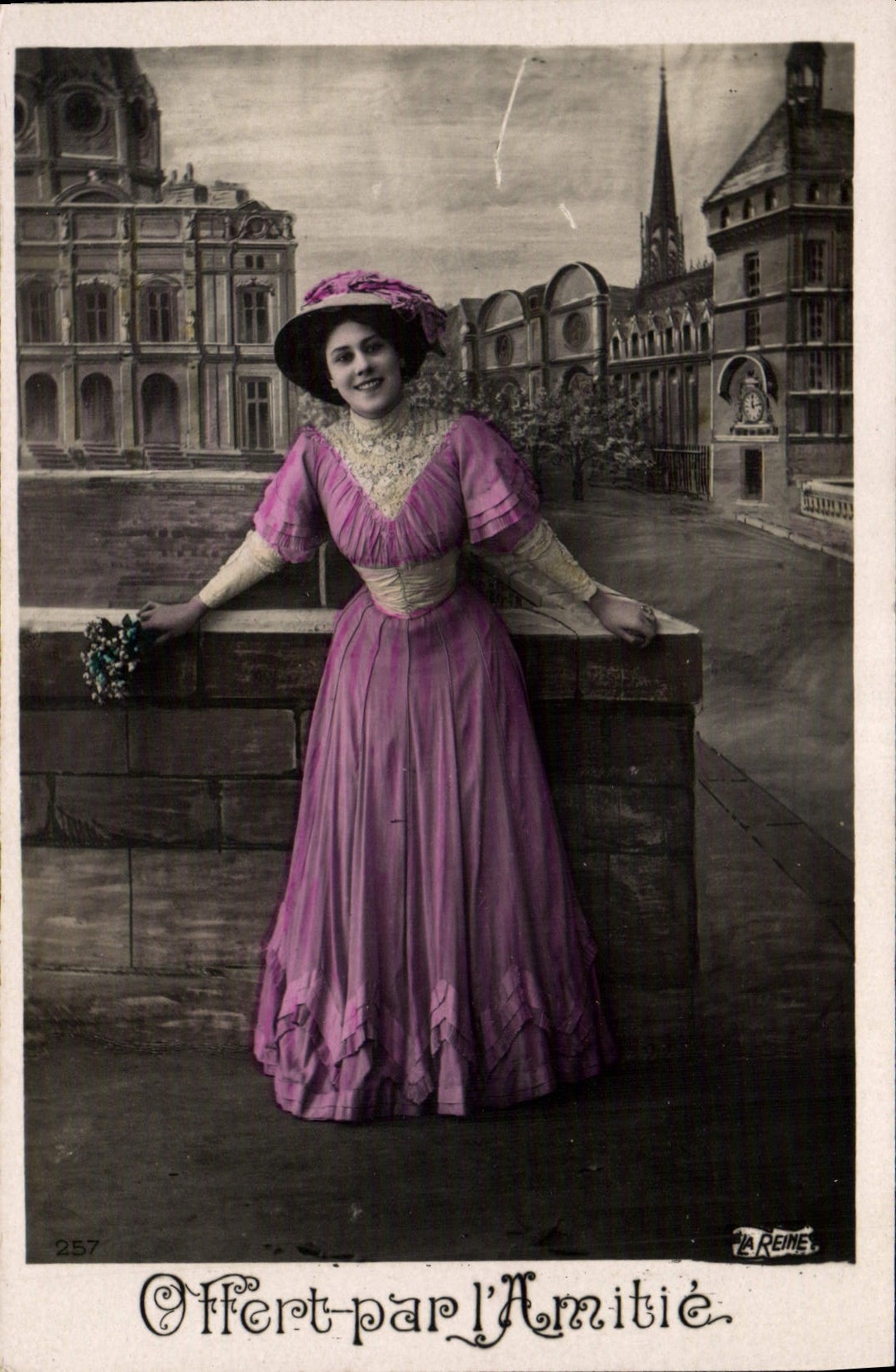 CPA Fantaisie Femme 