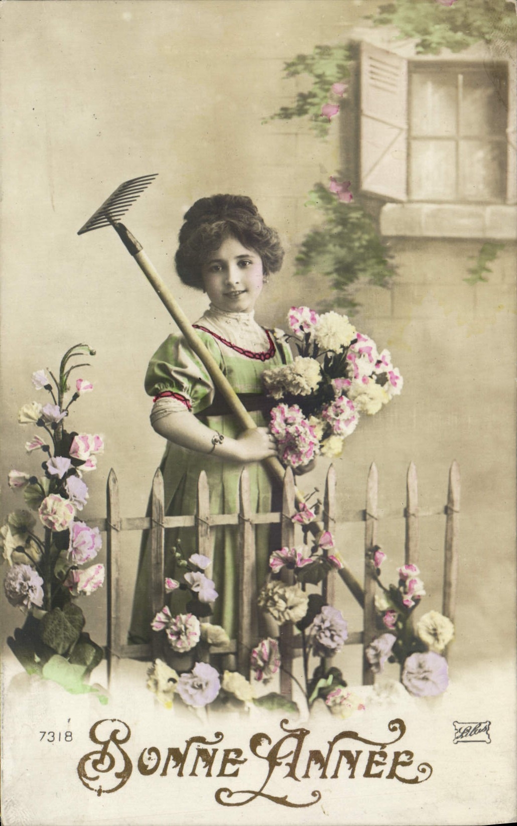 CPA Fantaisie Femme 