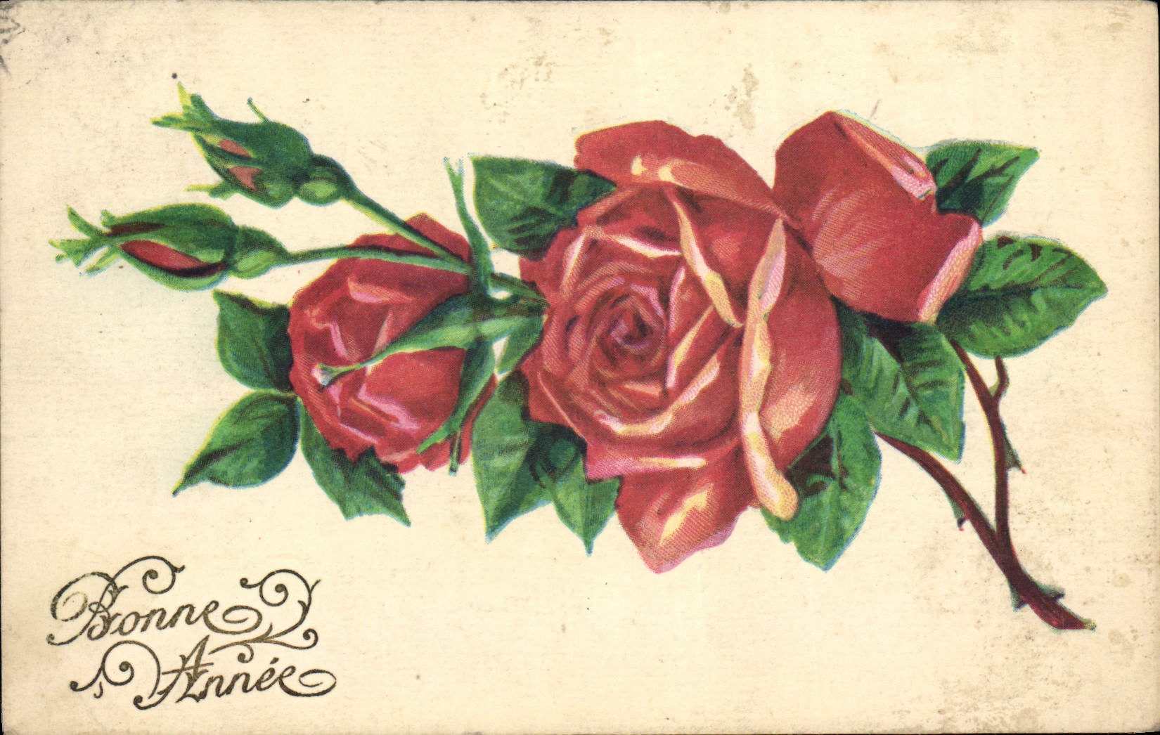 CPA Fantaisie Fleurs 