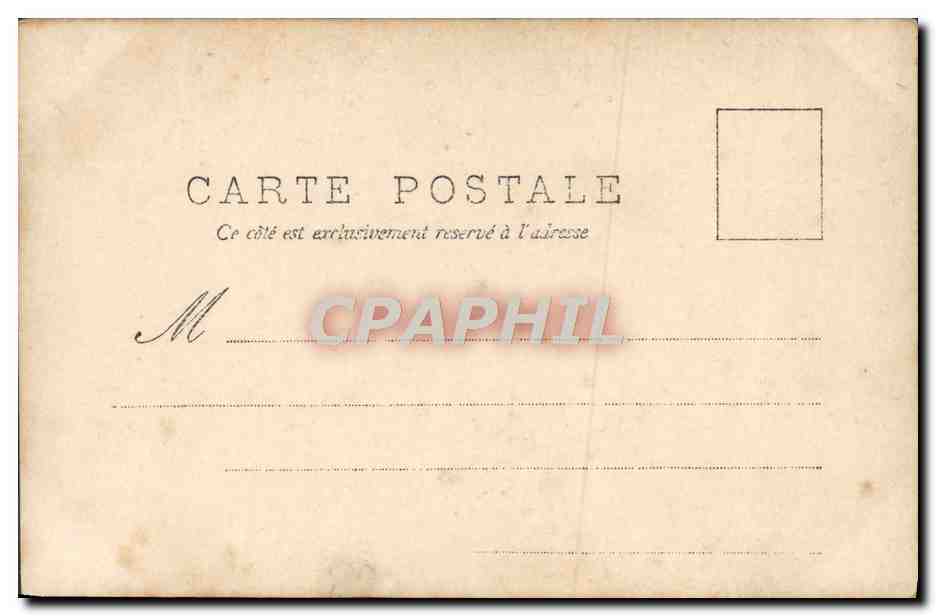 CPA Fantaisie Enfant — Verso