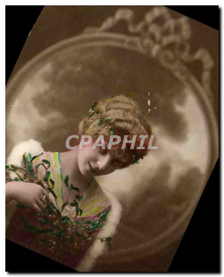 CPA Fantaisie Femme 