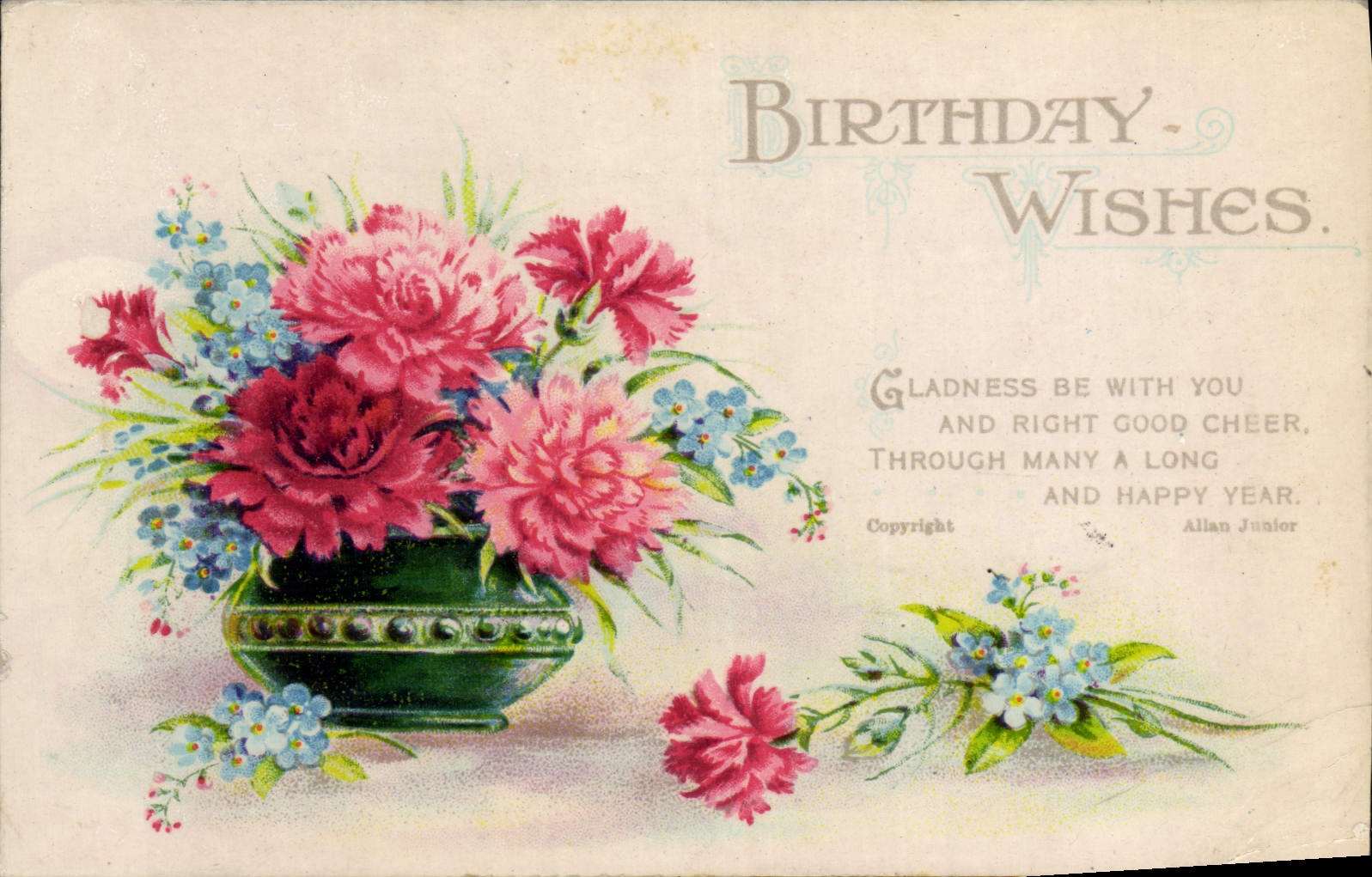CPA Fantaisie Fleurs
