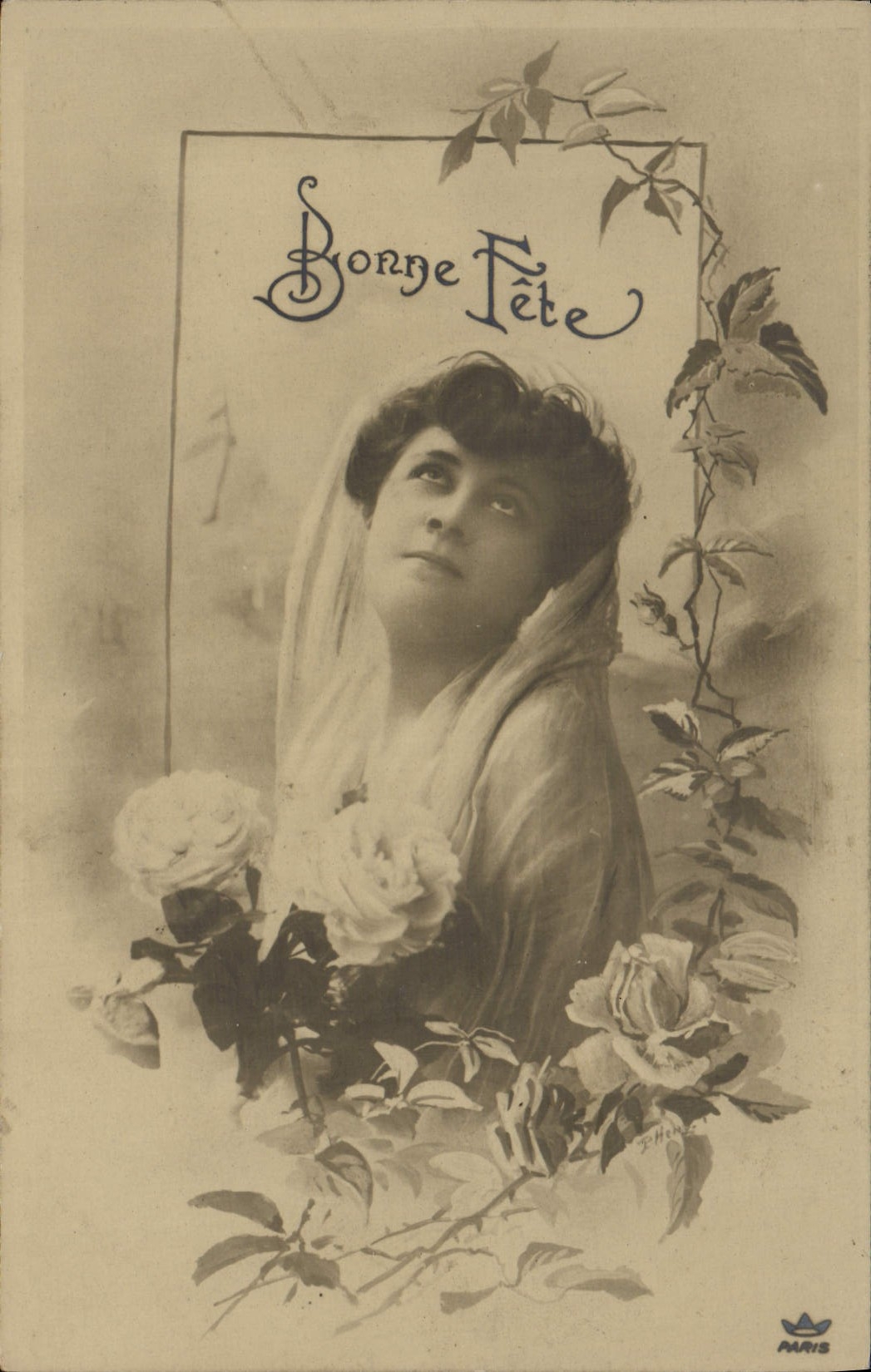 CPA Fantaisie Femme 