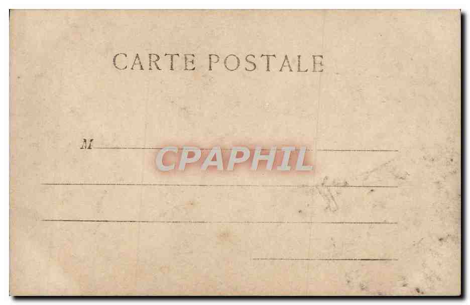 CPA Fantaisie Femme  — Rückseite