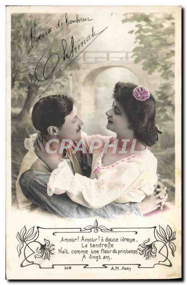 Amour! Amour! ô douce idylle — poème — A.N. Paris n°348