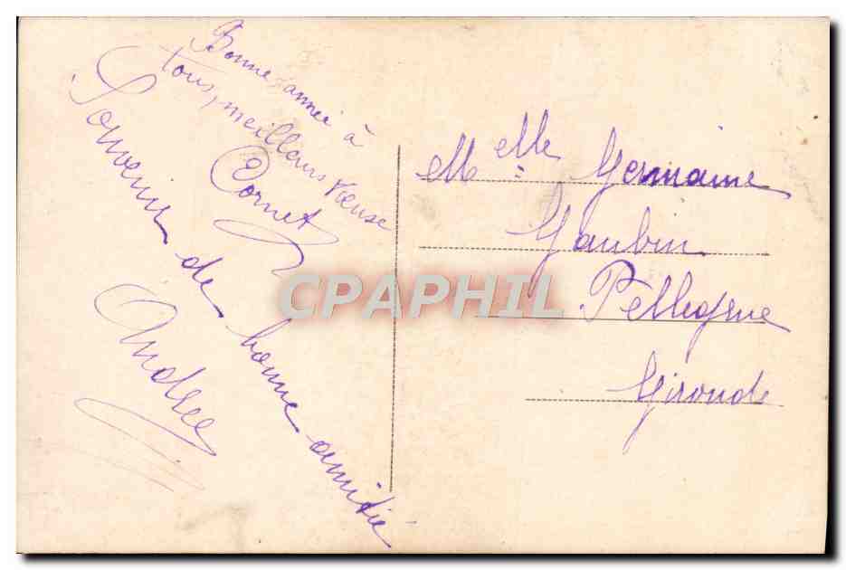 CPA Fantaisie Enfant — Rückseite