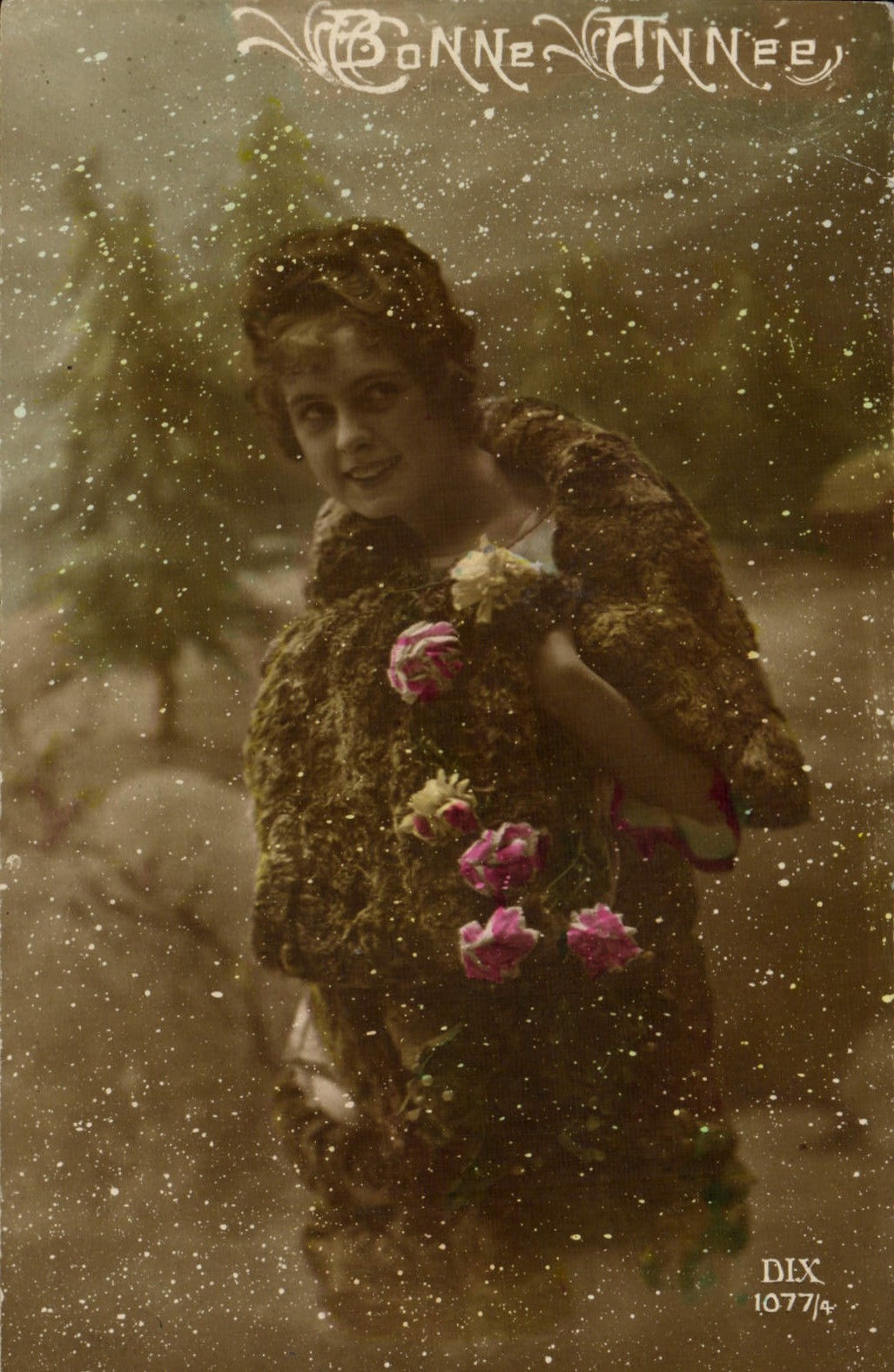 CPA Fantaisie Femme 