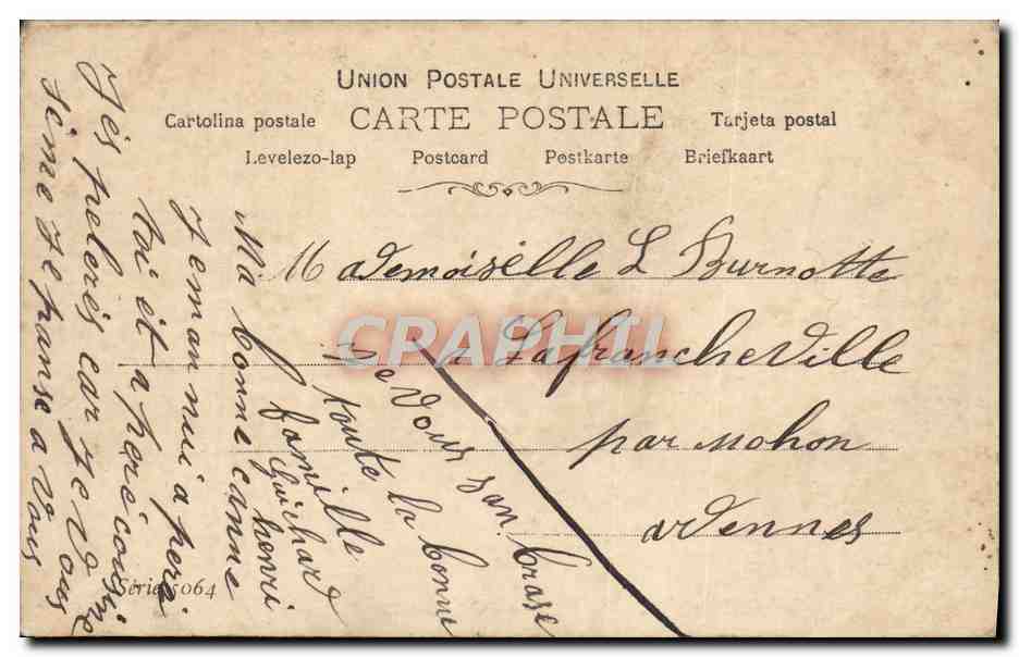 Polichinelles — Série 64 — W. Walery, Paris — Verso