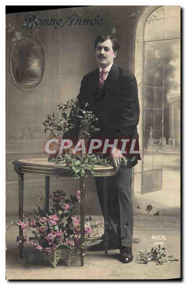 CPA Fantaisie Homme