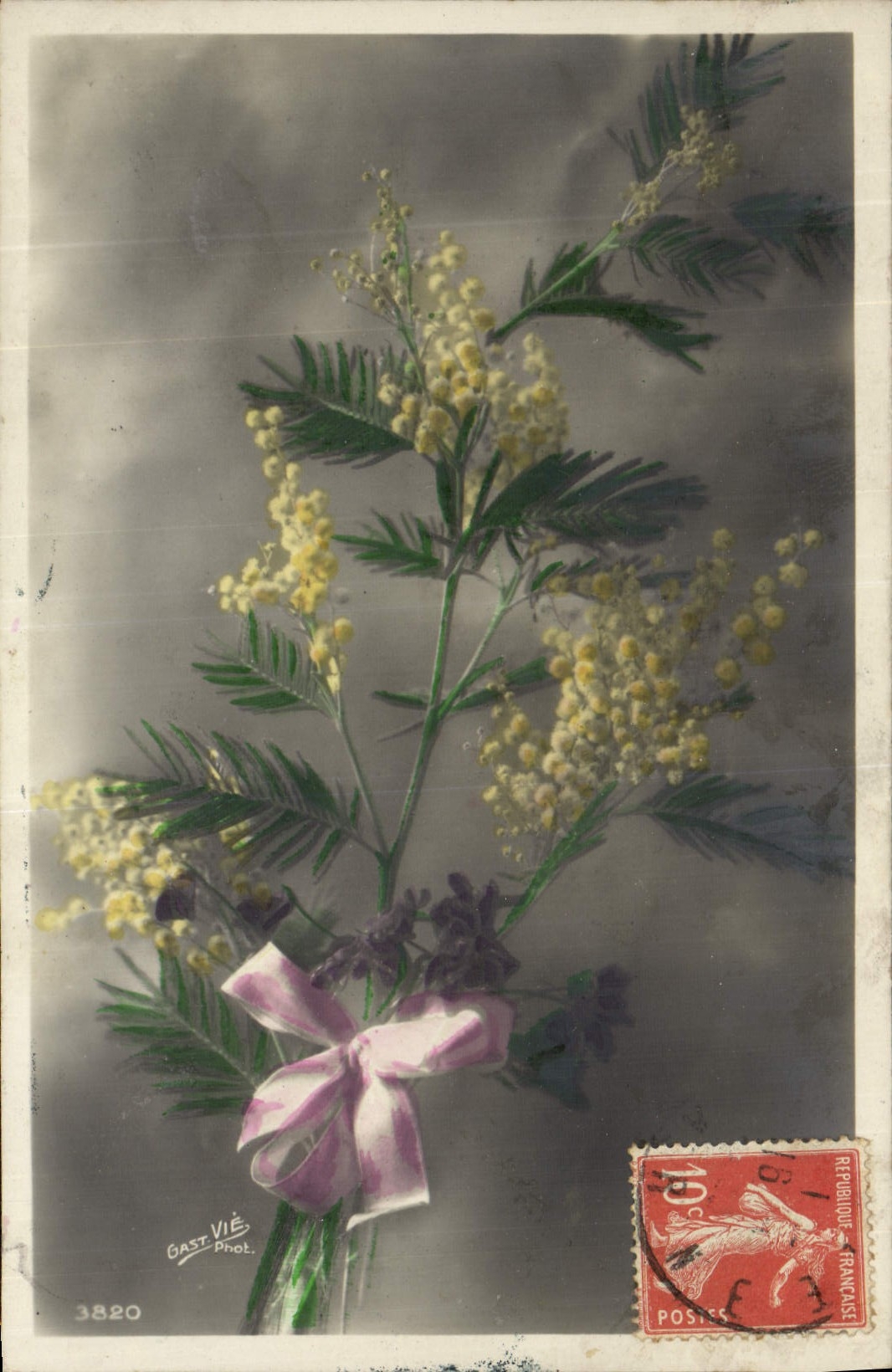 CPA Fantaisie Fleurs