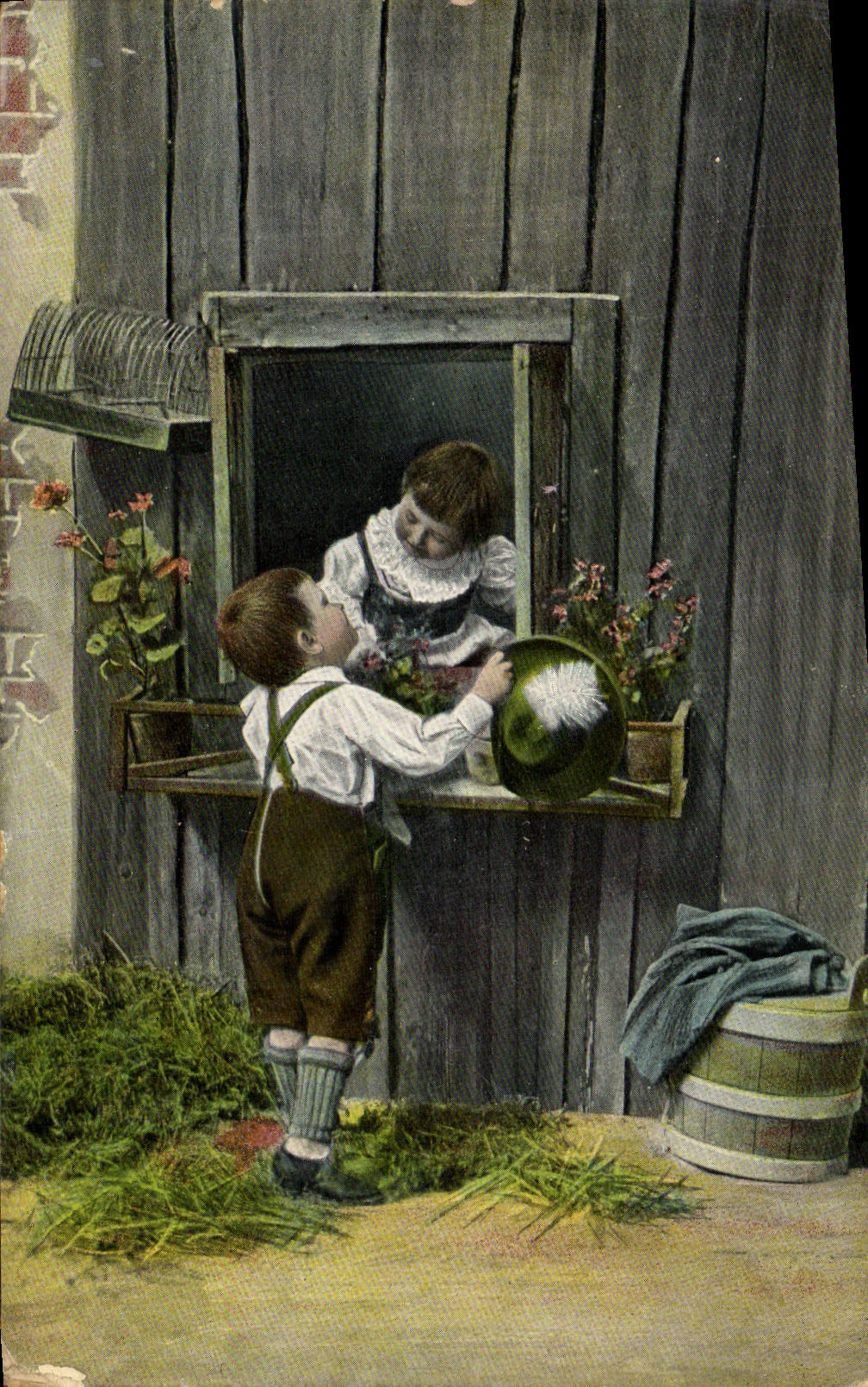 CPA Fantaisie Enfants