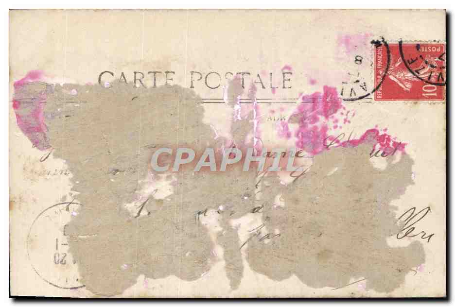 CPA Fantaisie Enfant — Verso