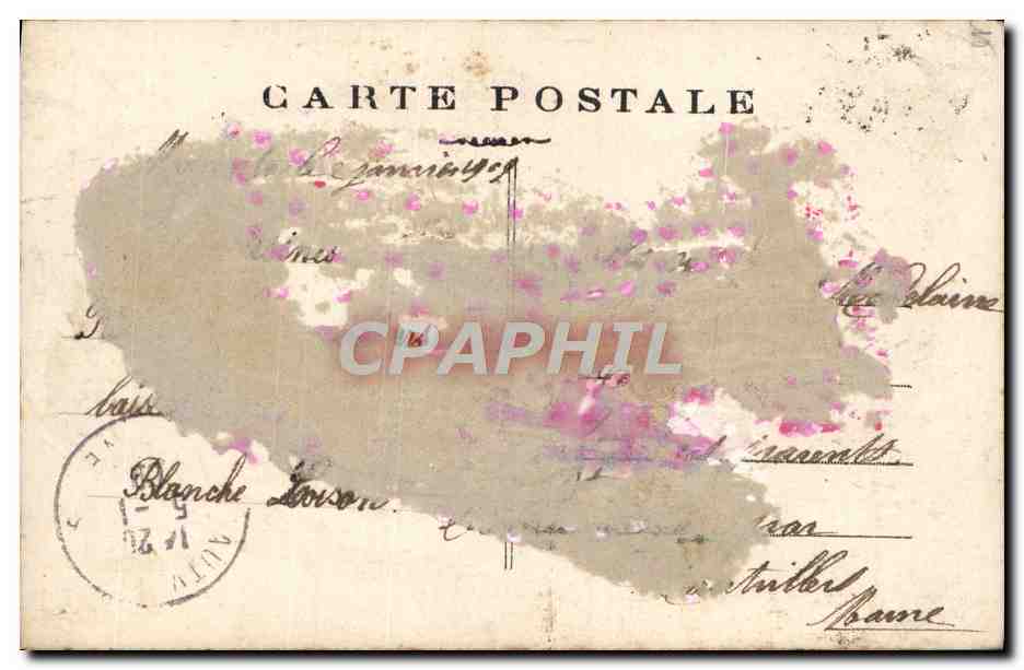 CPA Fantaisie Enfant — Rückseite