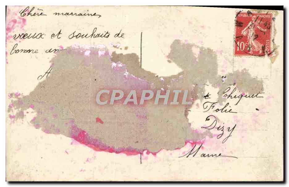 CPA Fantaisie Enfant — Rückseite