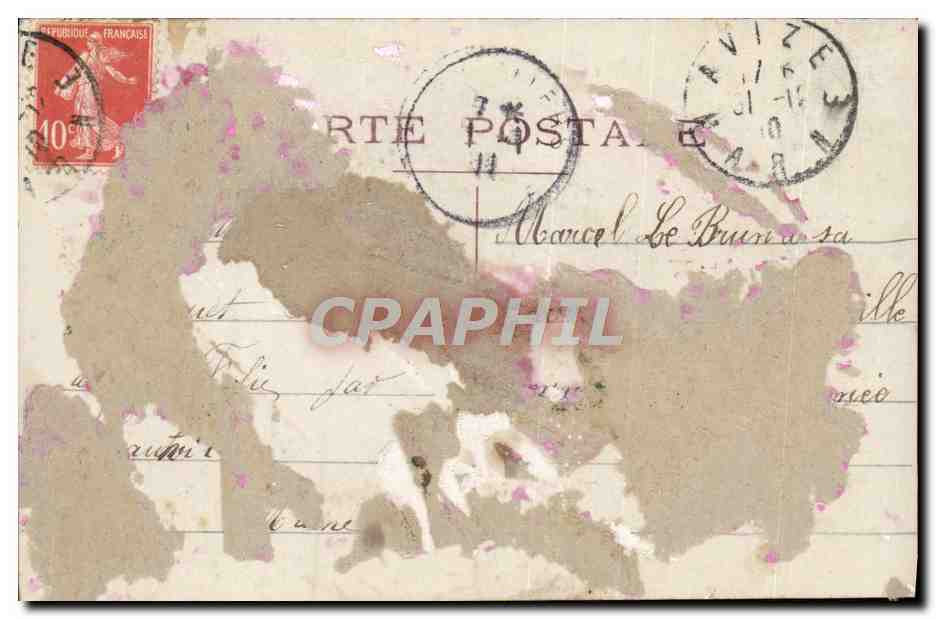 CPA Fantaisie Enfant — Verso