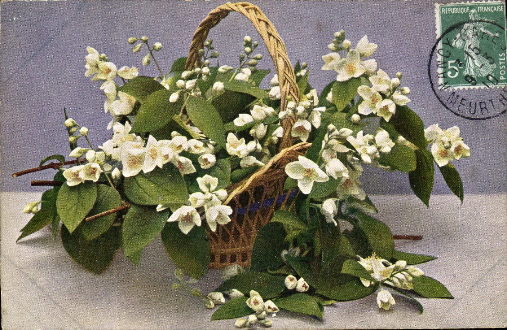 CPA Fantaisie Fleurs