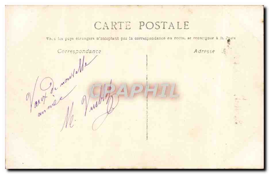 CPA Fantaisie Enfant — Verso
