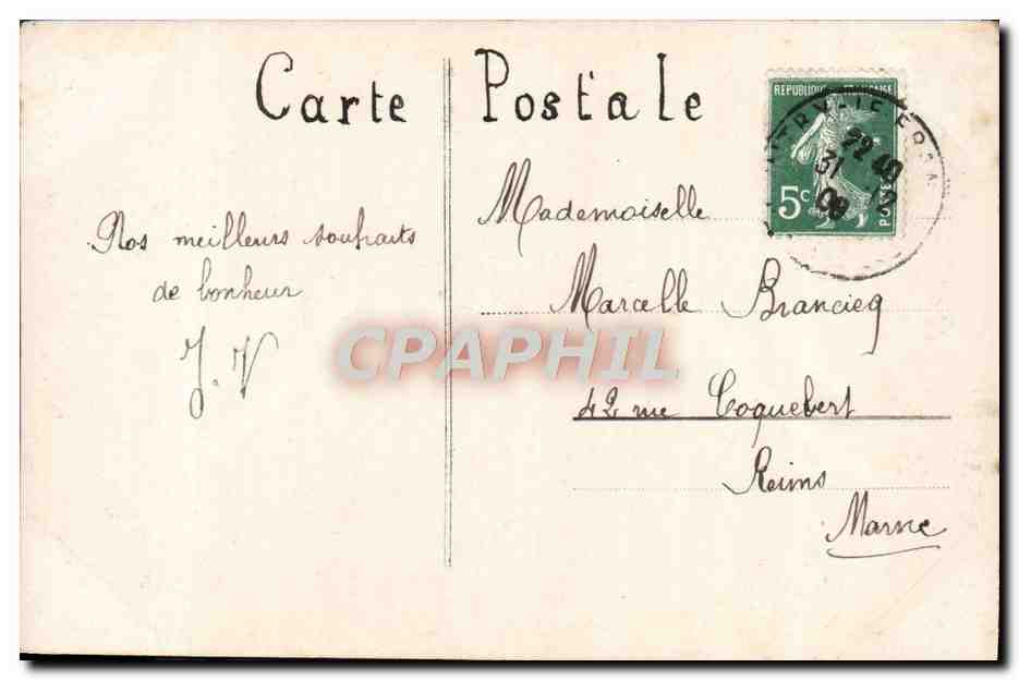 CPA Fantaisie Enfant — Verso