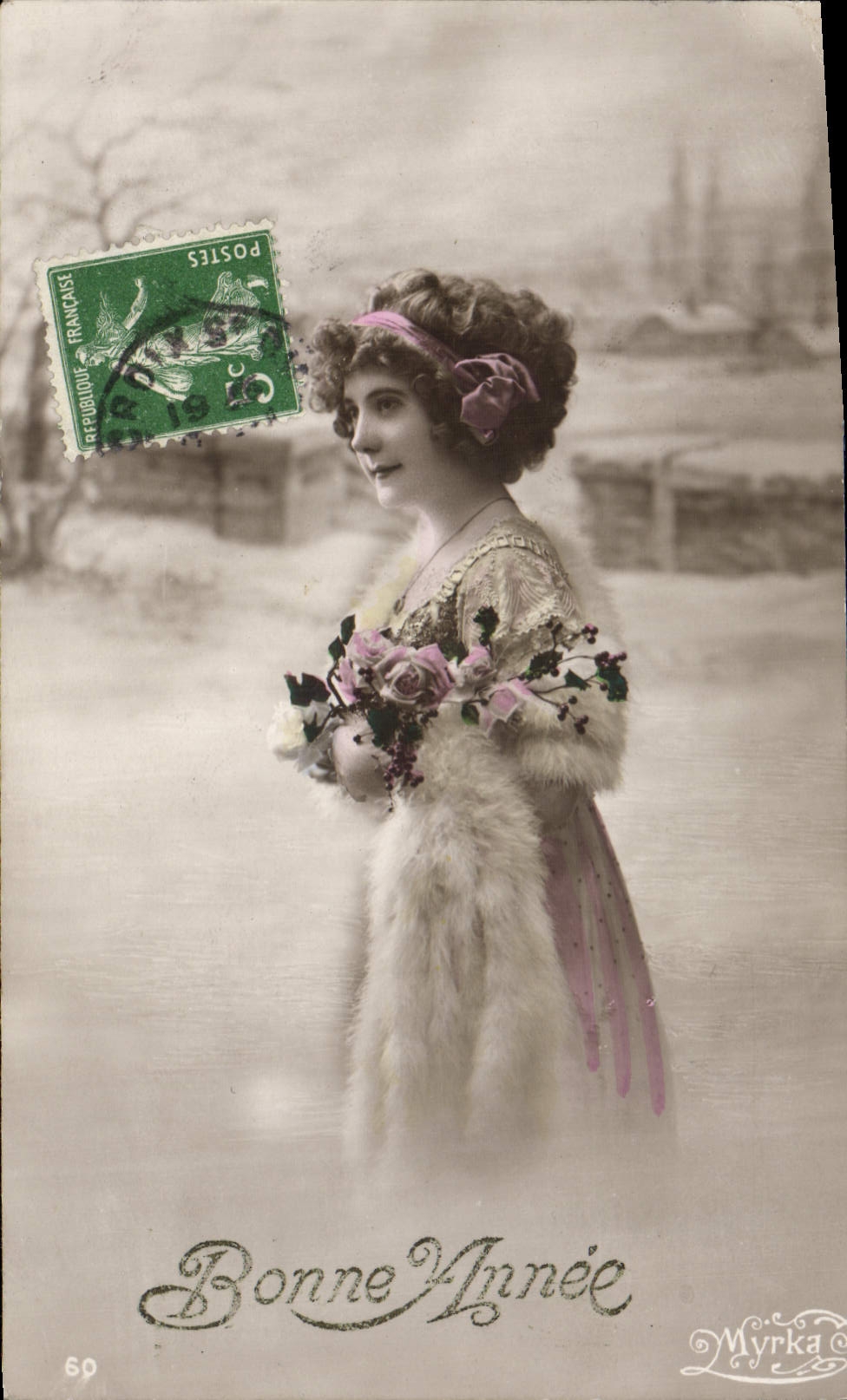 CPA Fantaisie Femme
