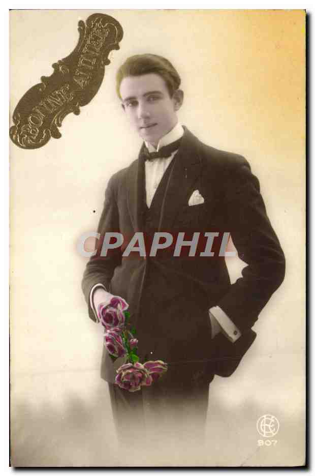 CPA Fantaisie Homme