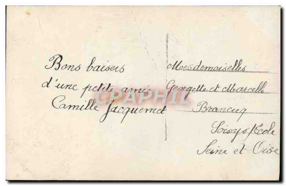 CPA Fantaisie Enfant — Rückseite