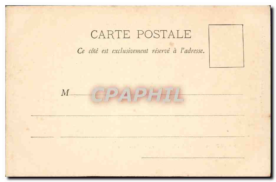 Scènes Bretonnes - Chez le barbier - Ar c'heuta Baró — A. Waron, opticien-édit., St-Brieuc-Val André — Verso