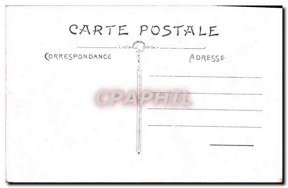 CPA Fantaisie Fleurs — Rückseite