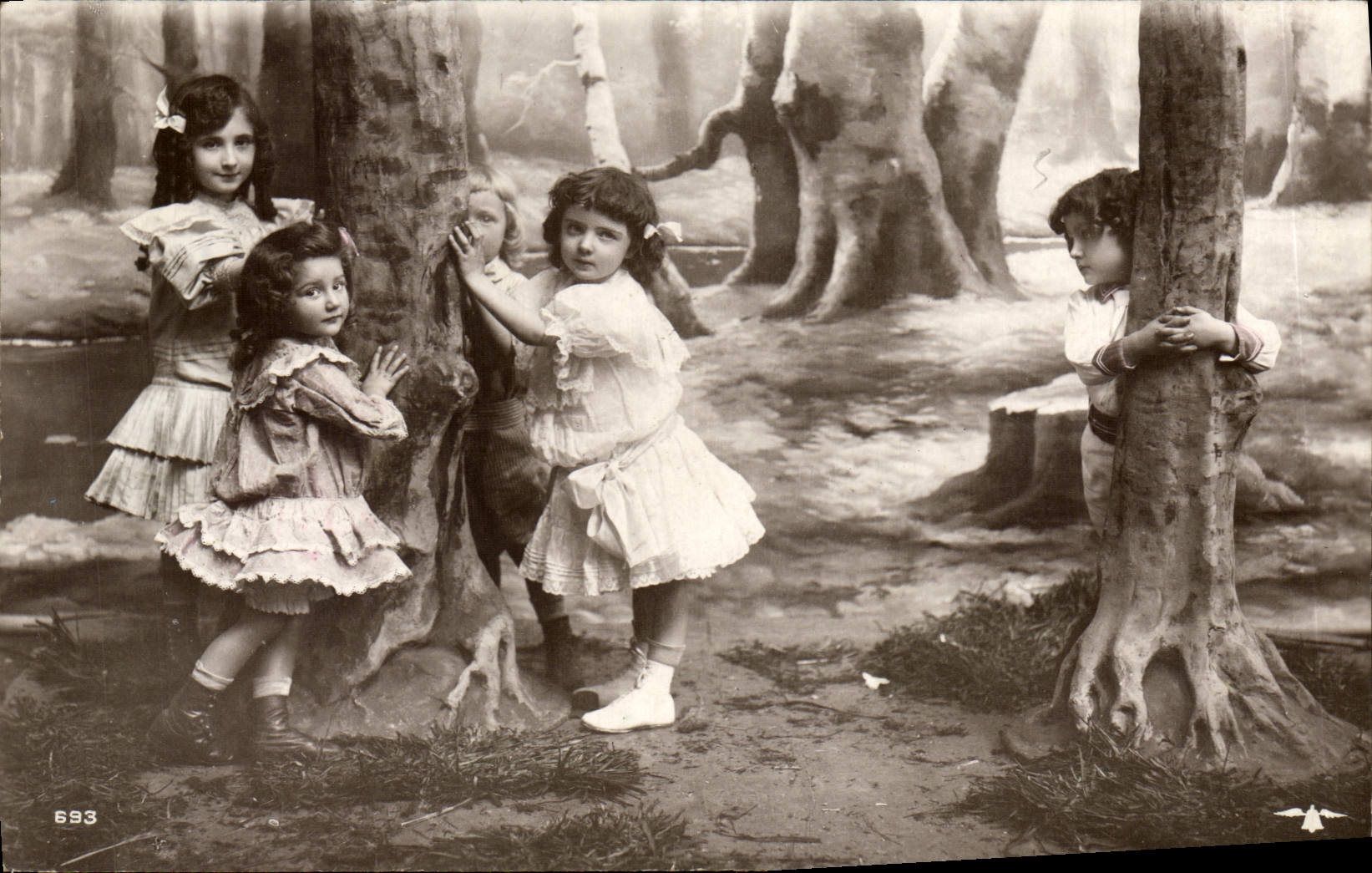 CPA Fantaisie Enfants