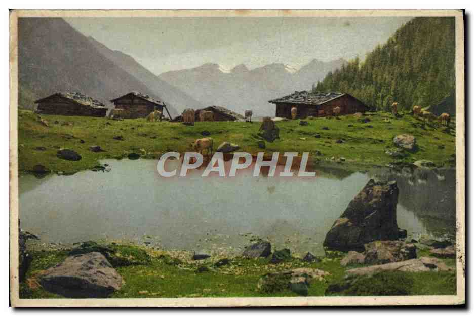 CPA Fantaisie Paysage