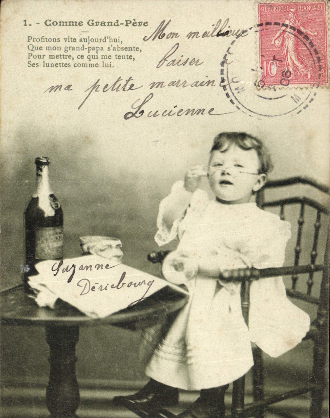 CPA Fantaisie Enfant