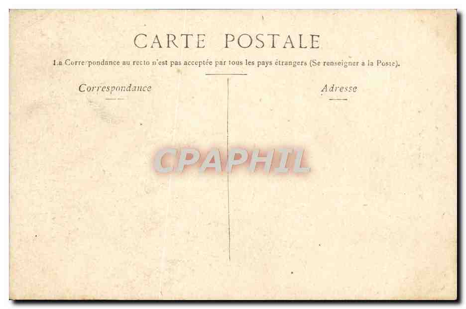 CPA Fantaisie Enfant Cigogne  — Verso