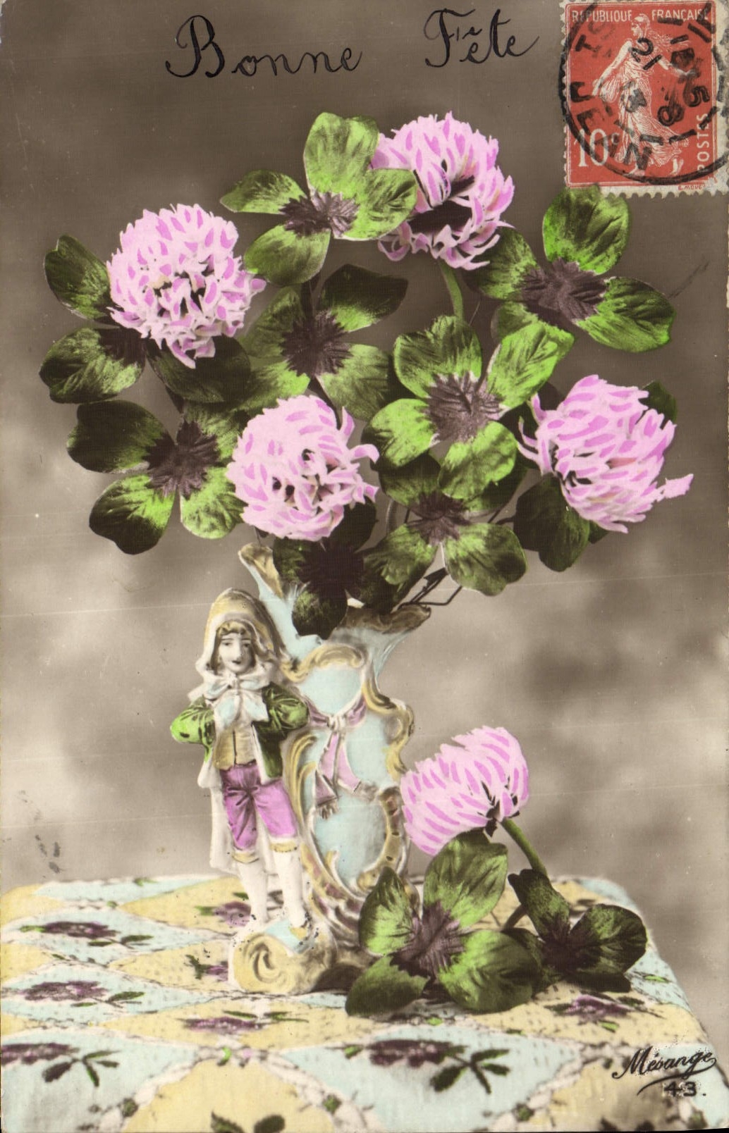 Bouquet de trèfles — Mésange 43 — éditeur Mésange