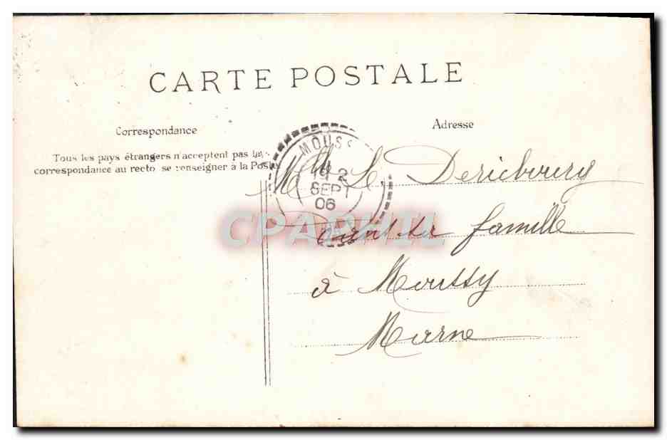 CPA Fantaisie Enfant Horticulture  — Verso