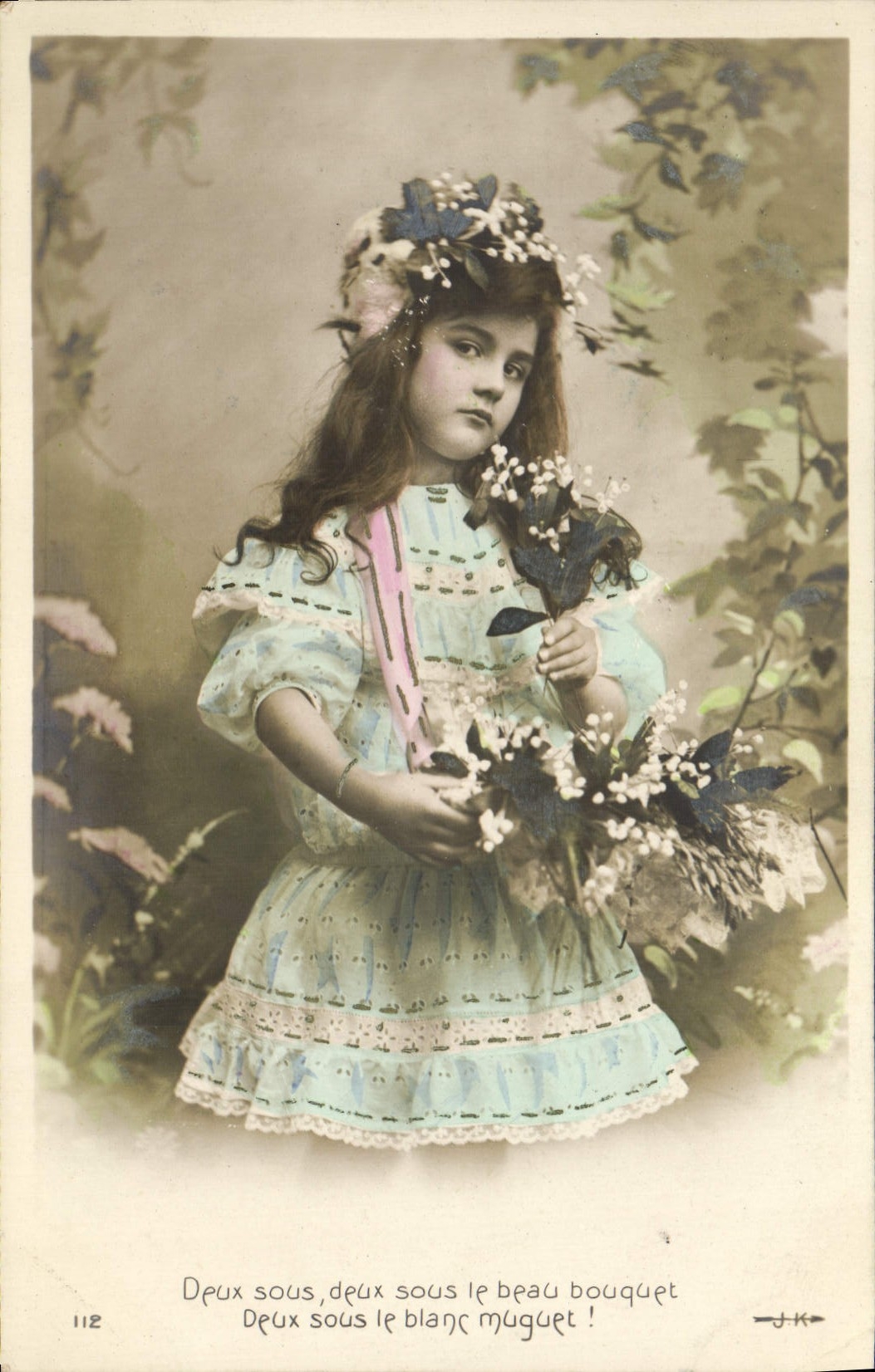 CPA Fantaisie Femme