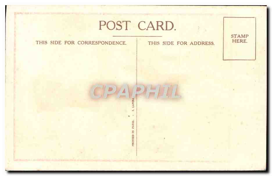 CPA Fantaisie Enfant Effluves printanieres  — Rückseite