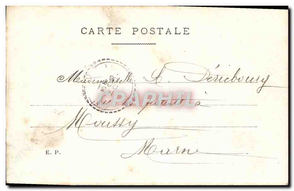 CPA Fantaisie Enfants — Verso