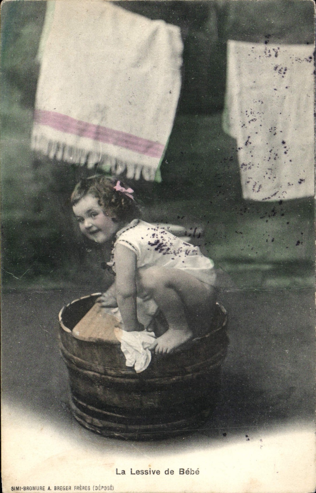 CPA Fantaisie Enfant Bebe
