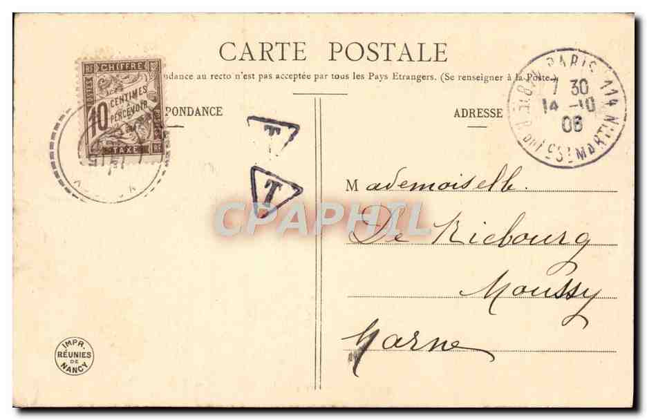 CPA Fantaisie Enfant Petit pecheur Napolitain Folklore — Rückseite
